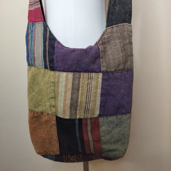 Kathmandu Imports Cotton Boho Crossbody Bag Hippie Dreamcatc.her - Picture 10 of 12